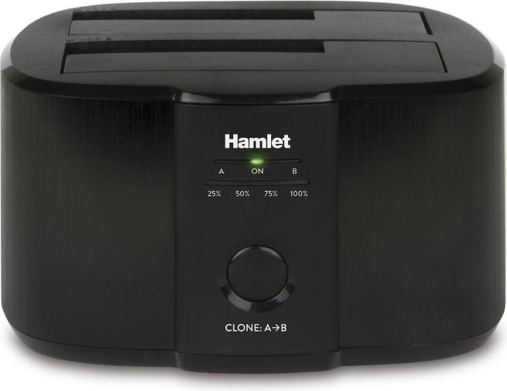 Immagine prodotto Hamlet USB 3.0 Docking Station per hard disk sata da 2,5" o 3,5" usb 3.0