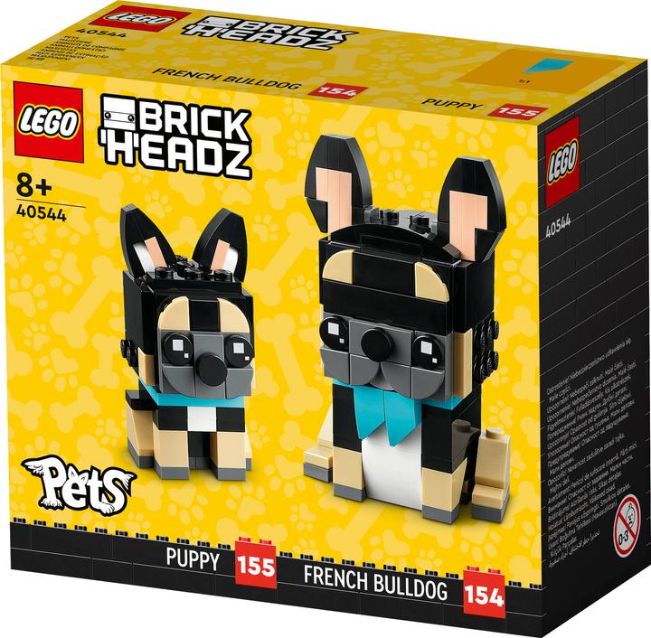 Immagine prodotto LEGO BrickHeadz - Animali domestici Bulldog francese (40544, LEGO Brickheadz)