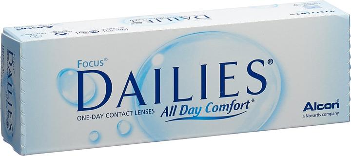 Actual product image Dailies All Day Comfort, spherical (30 Piece, Daily lens, Spherical)