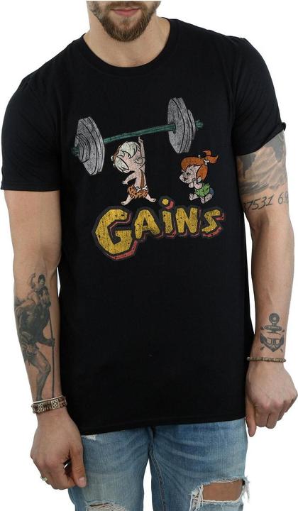 Produktbild The Flintstones Bam Bam Gains Distressed TShirt (L)