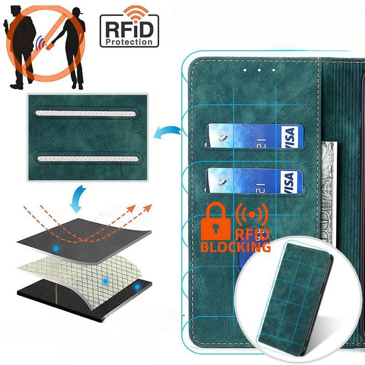 Productafbeelding Cover-Discount Honor 90 - Beschermhoes met RFID-blokker groen (LG L90)