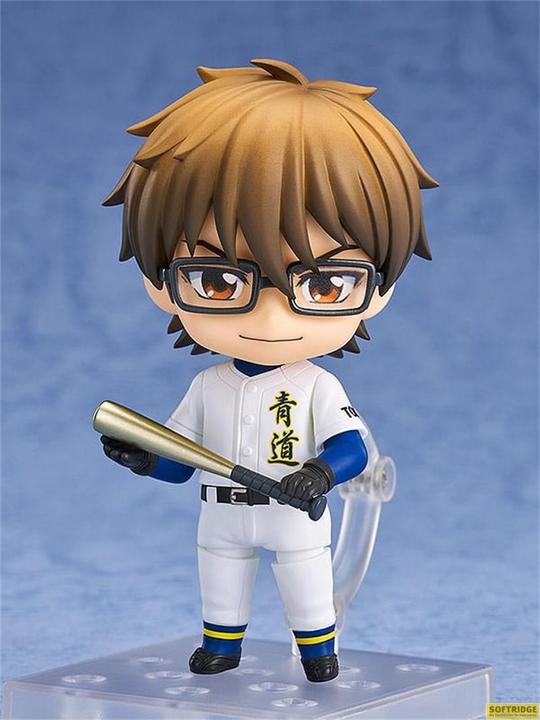 Actual product image Good Smile Company Ace of Diamond Act II Nendoroid Action Figure Kazuya Miyuki 10 cm