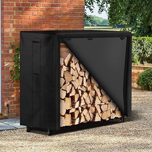 Image du produit Amagabeli Étagère à bois pour cheminée