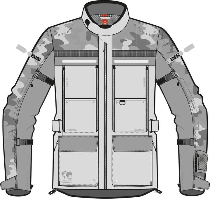 Actual product image iXS Tour Jacket Montevideo-Air 3.0 (Men, XXL)