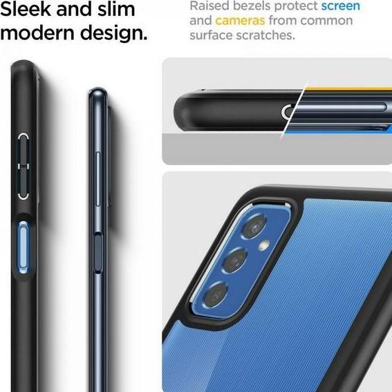 Actual product image Spigen Ultra Hybrid case for Samsung Galaxy M52 5G matte black (Samsung Galaxy M52 5G)