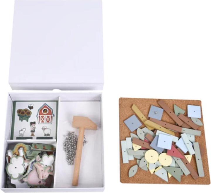 Actual product image Little Dutch Hammer game Farm (German, English, French, Italian, Swiss German)