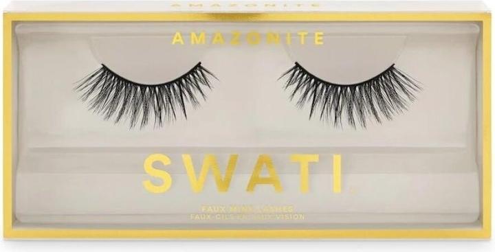 Swati Faux Mink Lashes Amazonite (Künstliche Wimpern)