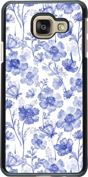Produktbild PhoneLook Hülle Spring 23 watercolor blue flowers (Samsung Galaxy A3 (2016))
