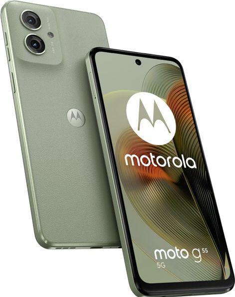 Image du produit Motorola Moto G55 (256 Go, Vert smoky, 6.49", Double SIM, 50 Mpx, 5G)