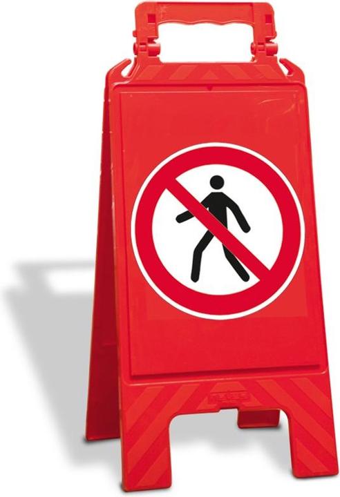 Immagine prodotto Moravia Warnaufsteller Fussgänger verboten