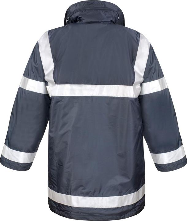 Actual product image Result Unisex Adult Management Reflective Coat (L)