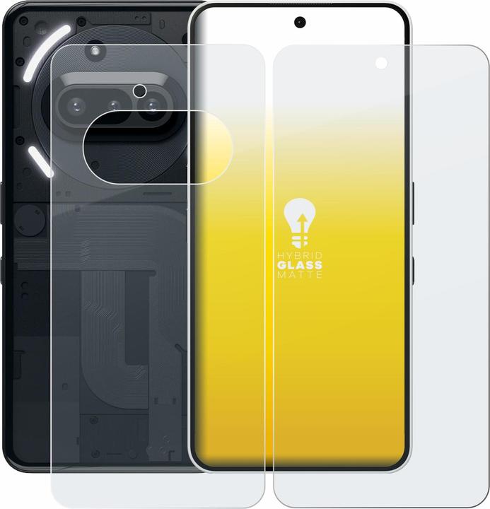 Actual product image upscreen Reflection Shield Glass Matte (1 Piece, Nothing Phone (3a) Pro)