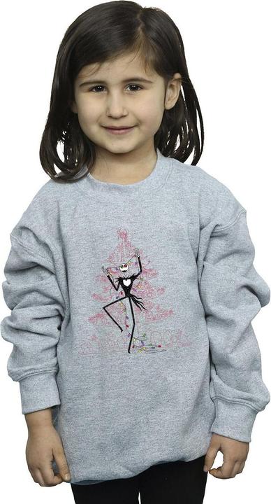 Image du produit Disney - Sweat THE NIGHTMARE BEFORE CHRISTMAS TREE PINK - Fille (140, 146)