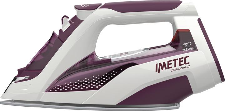 Actual product image Imetec ZeroCalc Z3 3900 Steam and Dry Iron Ceramic Purple, White 2400 W (2400 W)