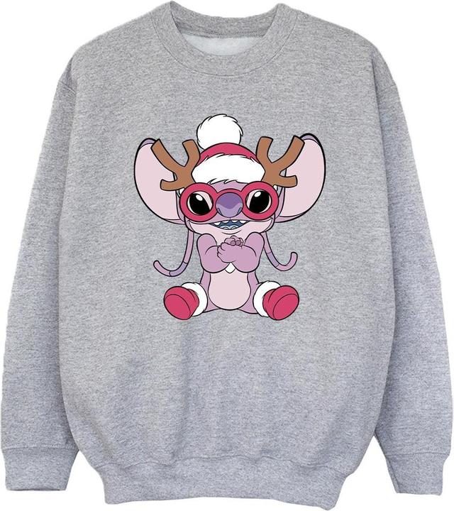 Immagine prodotto Disney Lilo & Stitch Angel Reindeer Felpa Ragazze (128)