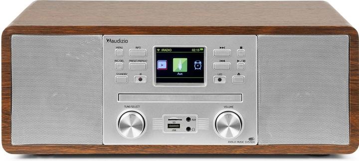 Immagine prodotto Audizio DAB+ Radio Avola Silber, Radio Tuner: FM, DAB+ (DAB, FM, Bluetooth, WiFi)