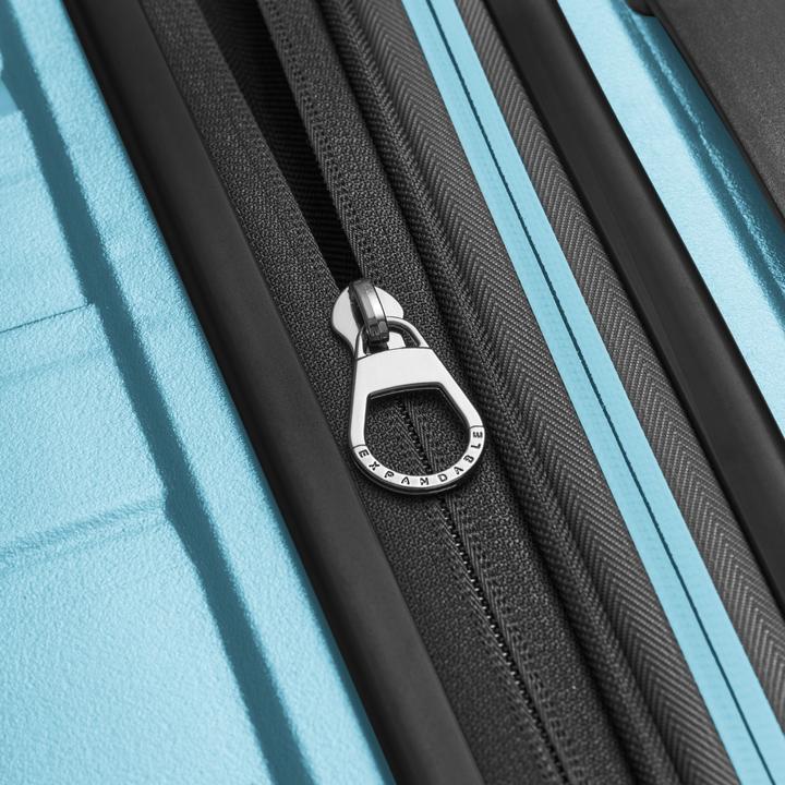 Immagine prodotto Bergpfeil Trolley da viaggio a 4 ruote M 66 cm con piega ad espansione (72 l, M (50 - 90l))