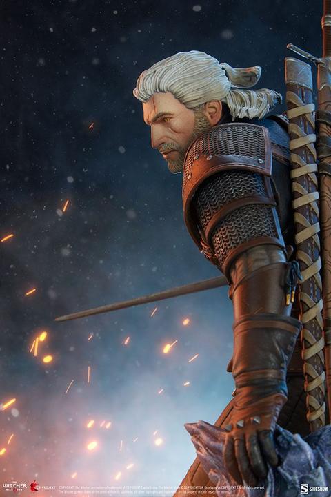 Actual product image Sideshow The Witcher 3: Wild Hunt statuette Geralt 42 cm