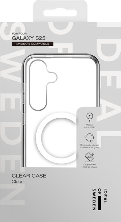 Image du produit iDeal Of Sweden Designer Magsafe Hard-Cover Clear (Samsung Galaxy S25)