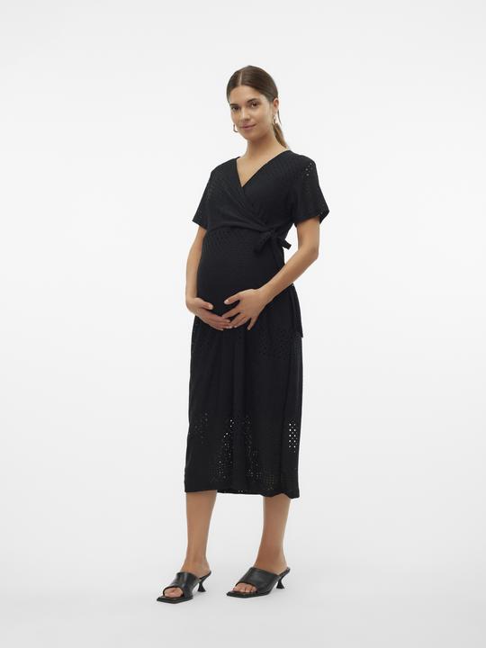 Actual product image Mamalicious Regular fit V-neck midi dress Dress (S)