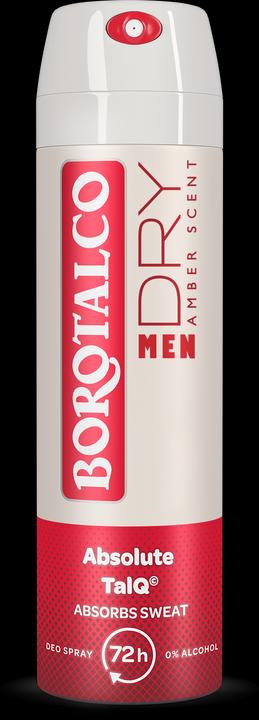 Borotalco Uomo Absolute Extra Dry (Getto vaporizzato, 150 ml)