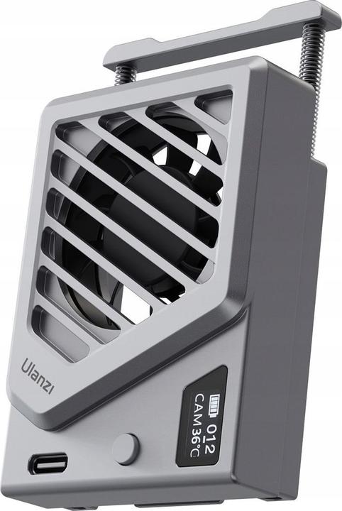 Ulanzi CA25 Camera Cooling Fan V2 (clamp) Silver (U-CA25-V2-SILVER)