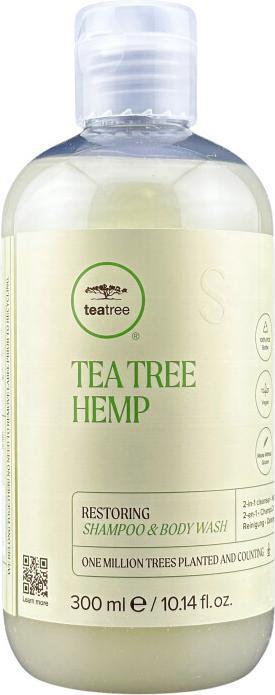 Produktbild Paul Mitchell Tea Tree Hemp Restoring Shampoo & Body Wash 300 ml (300 ml, Flüssiges Shampoo)