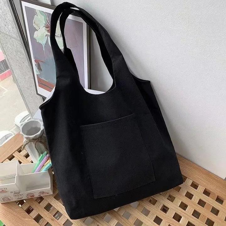 Only-Bags.Store Einkaufstaschen Einfarbige Segeltuchtasche Umhängetaschen Fashion Casual Garden Eco Friendly