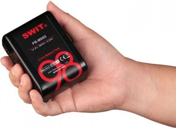 Produktbild Swit PB-M98S | 98Wh Pocket Mini High load Battery, V-Mount, also ideal for long term use or high pow (Akku)