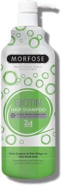 Morfose Professionelles cremiges Biotin-Haarshampoo für trockenes, geschädigtes oder brüchiges Haar - (1000 ml, Flüssiges Shampoo)