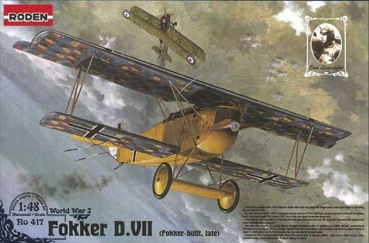 Actual product image Roden Fokker D.VII F (late)