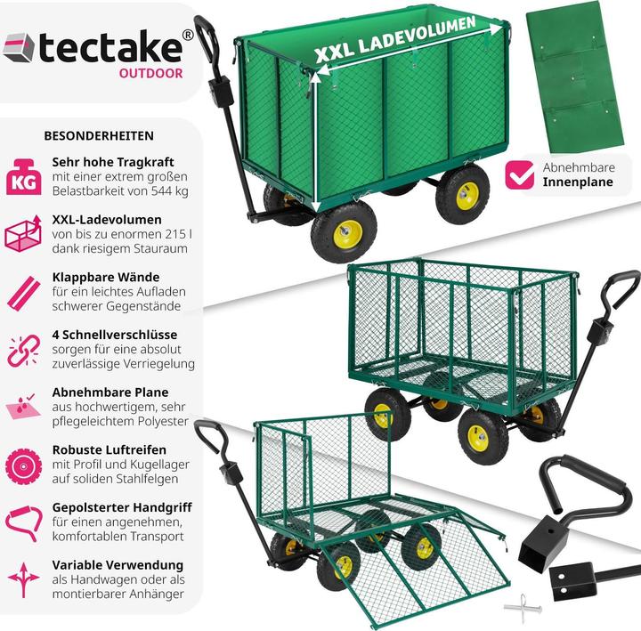 Actual product image tectake Handcart