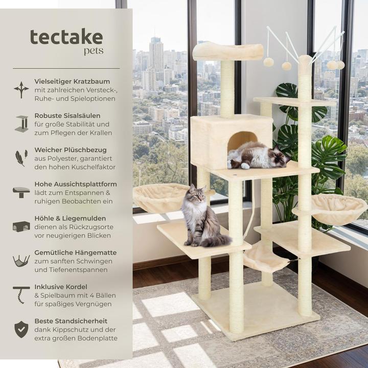 Actual product image tectake Lilou (165 cm, Beige)