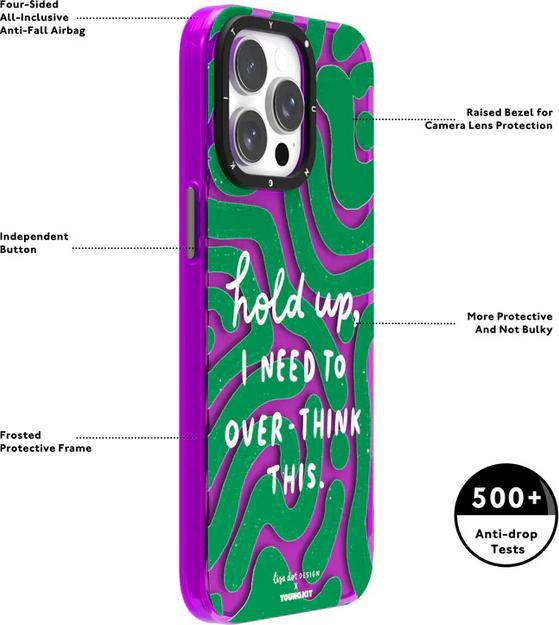 Image du produit Youngkit Coque @LisadotDesign Positive Quotes Case Other People (Apple iPhone 15 Pro Max)