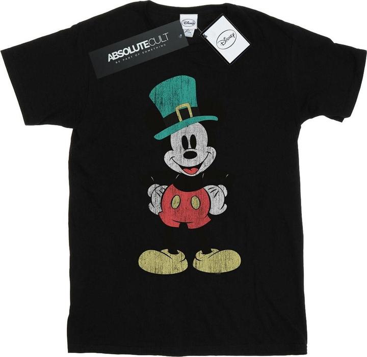 Immagine prodotto Disney Mickey Mouse Leprechaun Hat Maglietta Ampia Donna (XL)