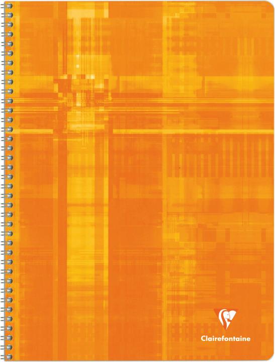 Image du produit Clairefontaine Cahier à spirales (A4, Quadrillé, Couverture rigide)