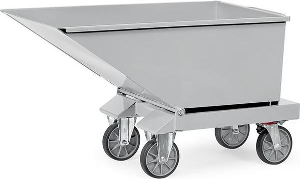Actual product image Fetra Dump truck RAL 7035 with drain tap (750 kg)