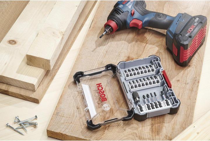Produktbild Bosch Professional Zubehör 36-tlg. Impact Control Schrauberbit-Set (Kreuz Phillips PH M2, Kreuz Phillips PH M1, Kreuz Pozidriv PZ M3, Kreuz Phillips PH M3, Kreuz Pozidriv PZ M2)