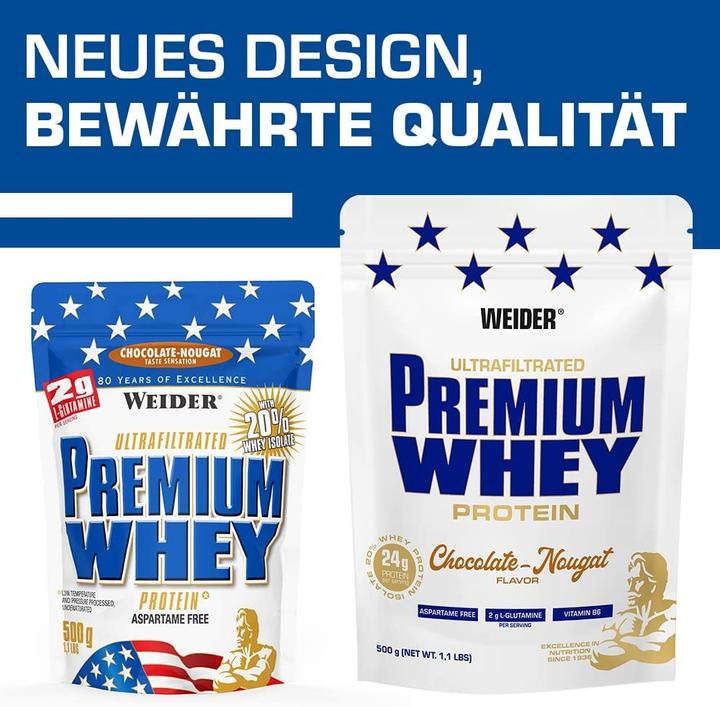 Actual product image Weider Premium Whey Protein (Chocolate, 1 pcs., 500 g)
