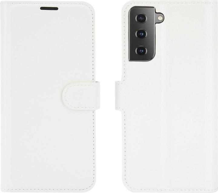 Actual product image Cover-Discount Galaxy S21 - Leather case cover white (Samsung Galaxy S21)