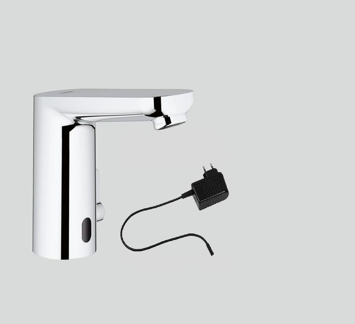 Produktbild Grohe Eurosmart CE Infrarot-Waschtischarmatur mit Temperaturregulierung, netzbetrieben
