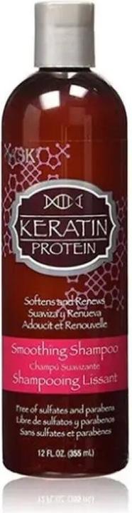 Hask KERATIN PROTEIN smoothing shampoo 355 ml (355 ml, Liquid shampoo)