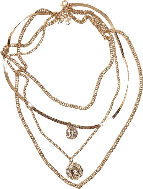 Image du produit Urban Classics Collier à superposition plate (70% de fer, 30% de zinc)