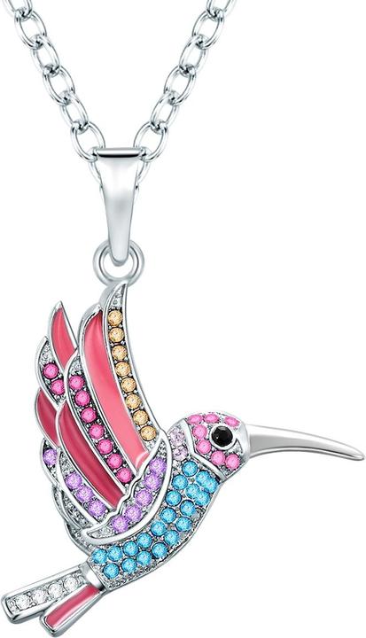 Actual product image Lulu & Jane Necklace with crystals by Swarovski® - 29369 (Brass, 46 - 54 cm)
