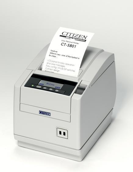 Citizen CT-S801II 203 x 203 DPI Sans fil Chaleur directe Imprimante POS (Bluetooth)