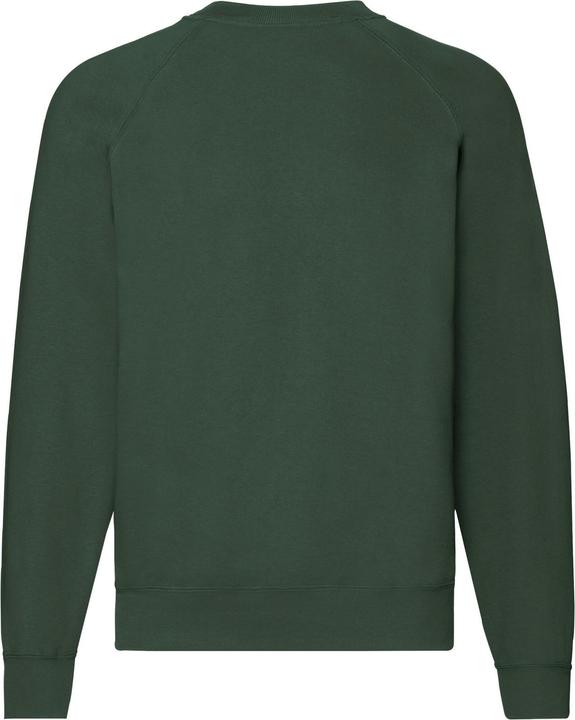 Actual product image Fruit of the Loom Mens Classic Raglan Sweatshirt (S)