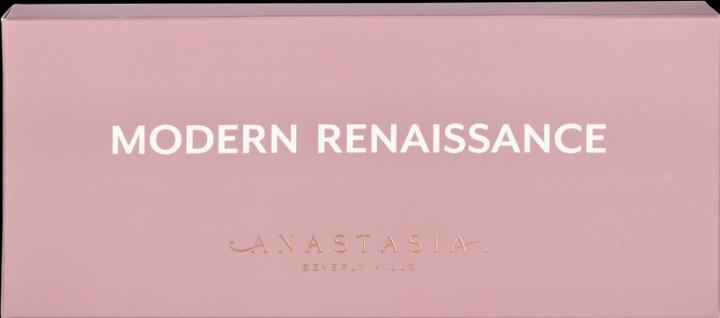 Actual product image Anastasia Beverly Hills Modern Renaissance (Cyprus Umber, Tempera, Golden ochre, Vermeer, Buon Fresco, Antique Bronze, Love Letter, Realgar, Warm taupe, Venetian red, Red Ochre, Primavera, Burnt Orange, Raw Sienna)
