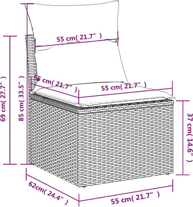 Actual product image VidaXL Zena