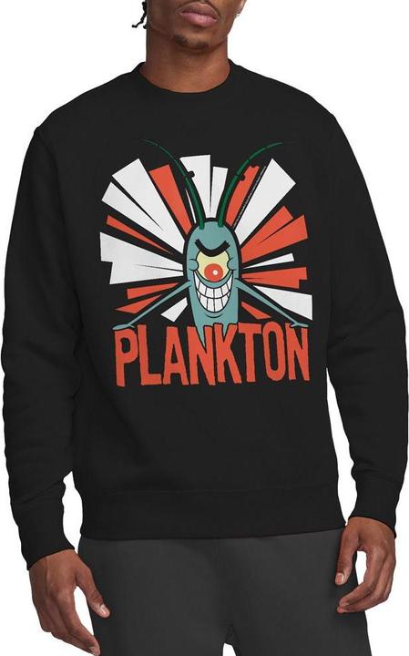 Immagine prodotto Spongebob Squarepants Felpa Plankton Adulto Unisex (S)