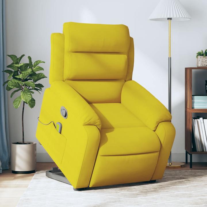 Image du produit VidaXL Fauteuil de massage releveur velours